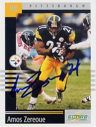 Amos Zereoue - Pittsburgh Steelers