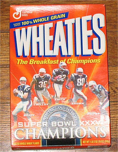 New England Patriots Champions - Super Bowl XXXVI