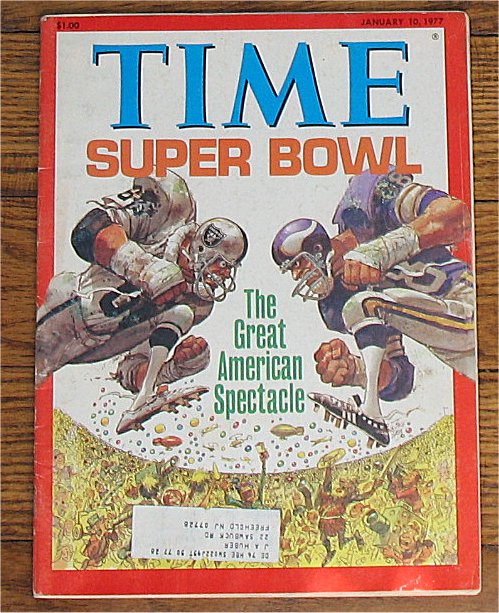 Time Magazine - Super Bowl XI