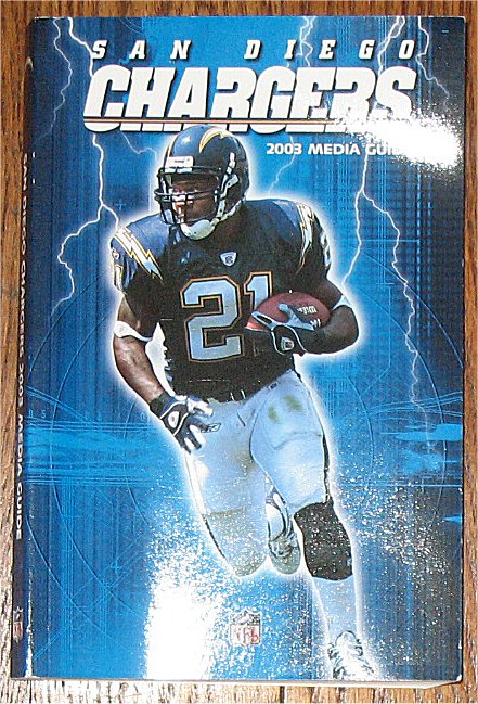 Media Guide 2003 - San Diego Chargers