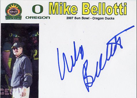 Mike Belotti - Oregon Ducks
