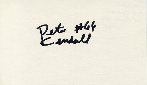 Pete Kendall - Seattle Seahawks