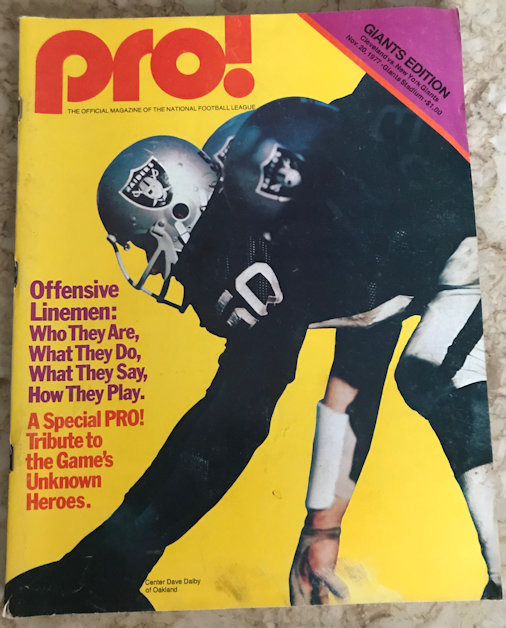 Giants vs Browns - 11/20/1977