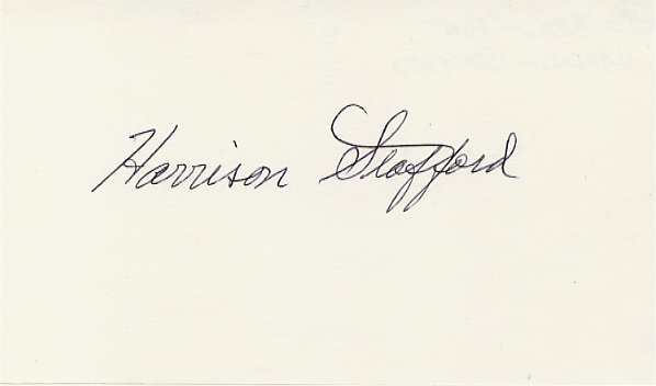 Harrison Stafford