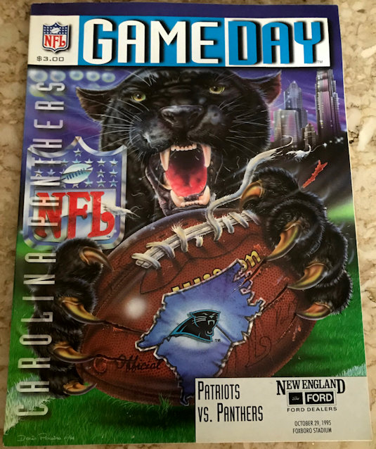 Patriots vs Panthers - 10/29/1995