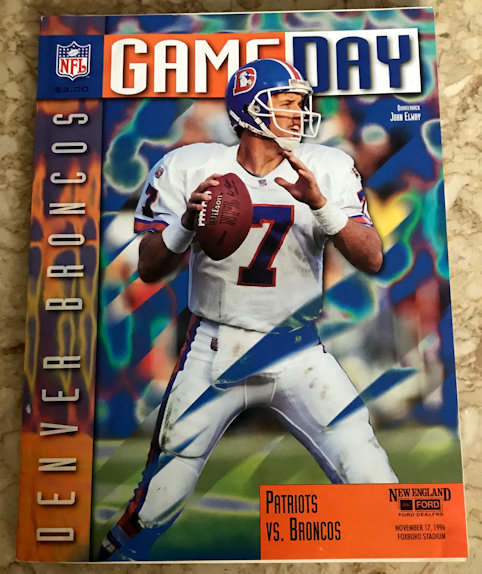 Patriots vs Broncos - 11/17/1996