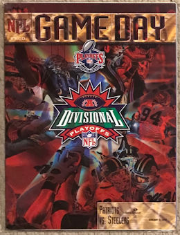 Patriots vs Steelers Div Playoff - 1/5/1997