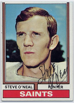 Steve O'Neal - New Orleans Saints