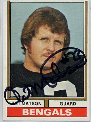 Pat Matson - Cincinnati Bengals