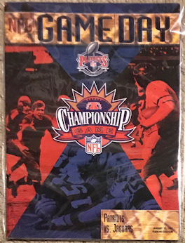 Patriots vs Jaguars AFC Champ - 1/12/1993
