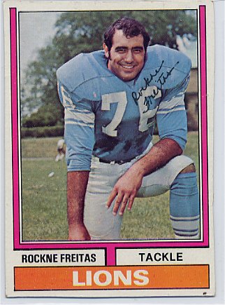 Rockne Freitas - Detroit Lions