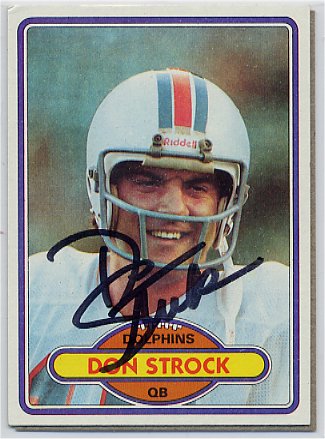 Don Strock - Miami Dolphins