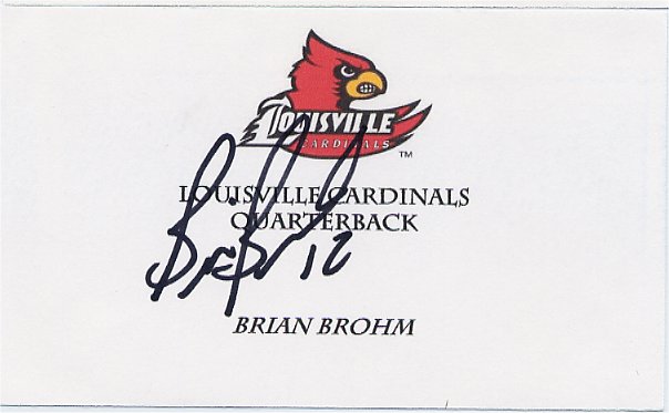Brian Brohm - Louisville Cardinals