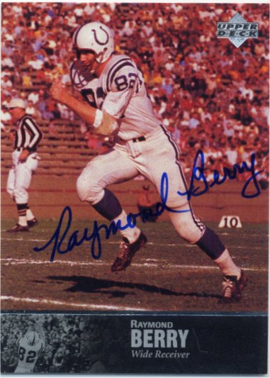 Raymond Berry HOF - Baltimore Colts