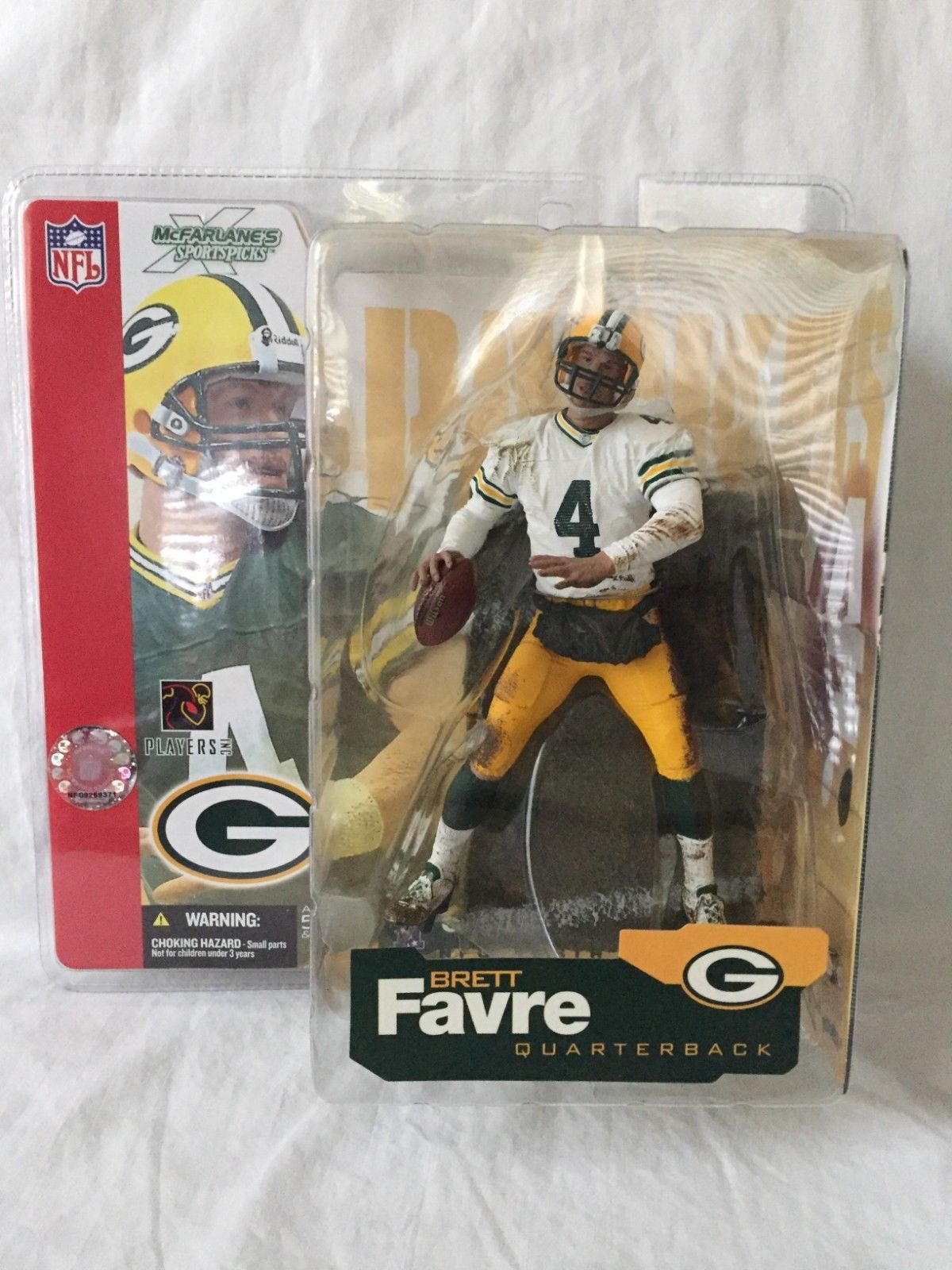 Brett Favre White White Variant - Green Bay Packers