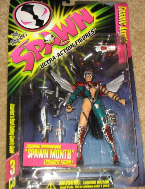 Green Cosmic Angel - Spawn