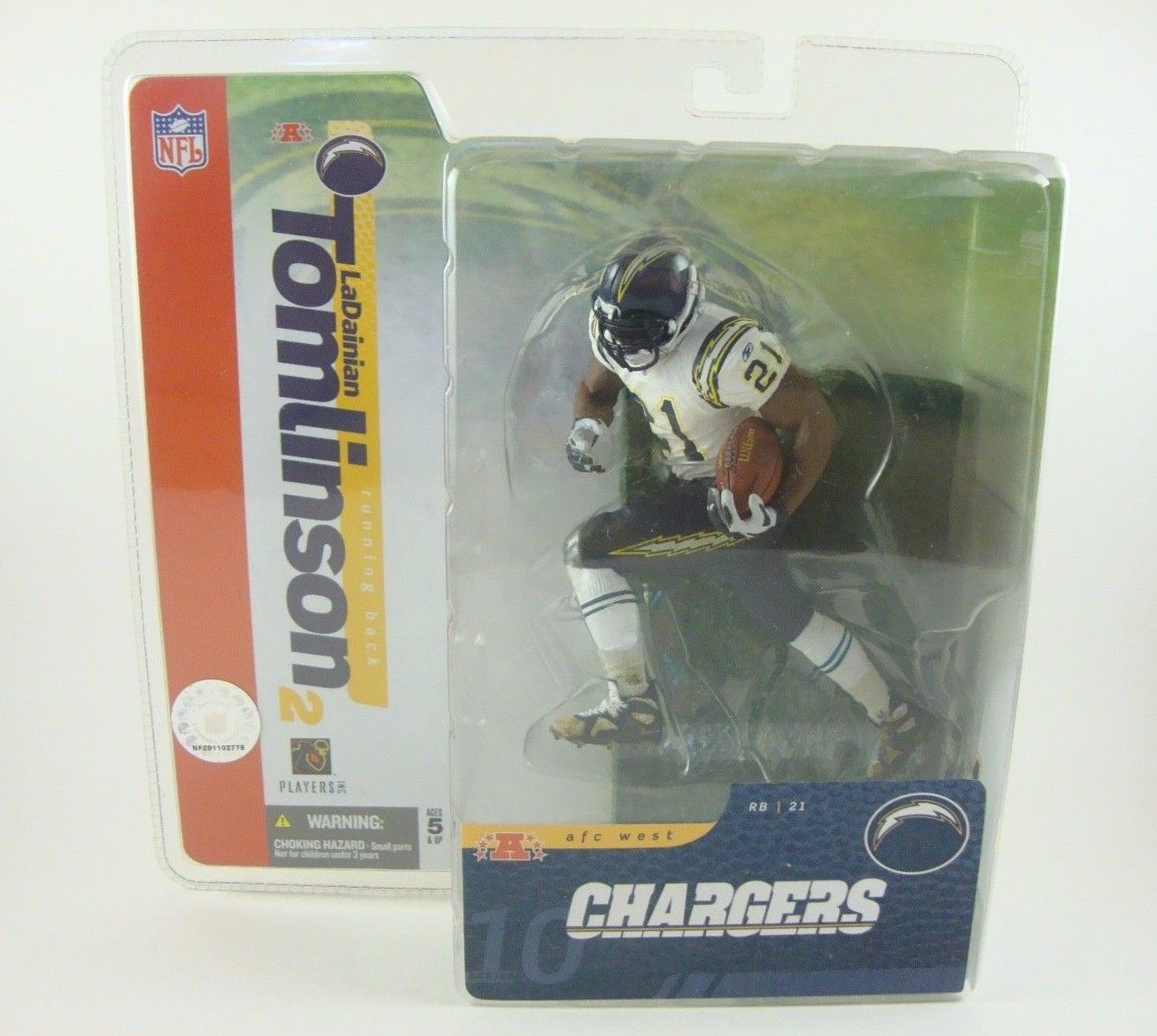 LaDainian Tomlinson 2 White variant - San Diego Chargers