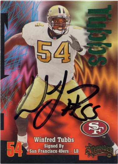 Winfred Tubbs - San Francisco 49ers