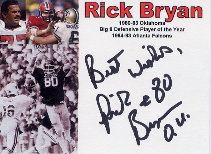 Rick Bryan - Atlanta Falcons