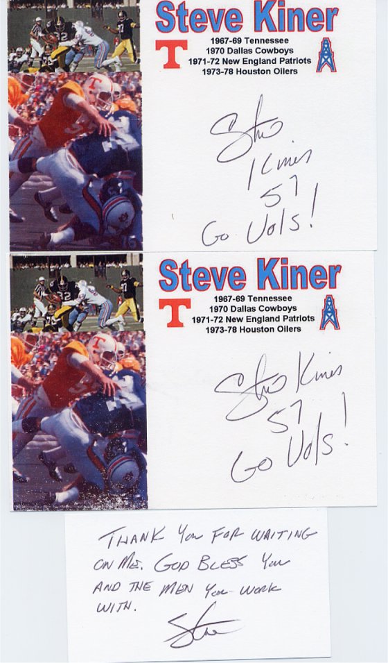 Steve Kiner - Dallas Cowboys