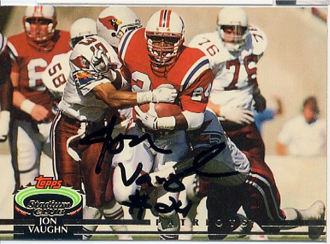 Jon Vaughn - New England Patriots