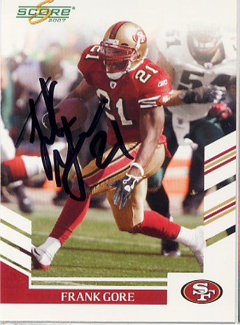 Frank Gore - San Francisco 49ers