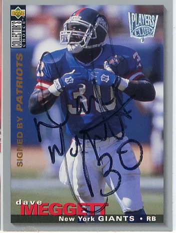 Dave Meggett - New York Giants