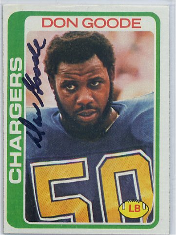 Don Goode - San Diego Chargers
