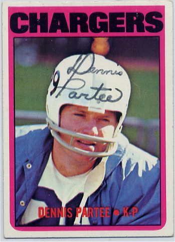 Dennis Partee - San Diego Chargers
