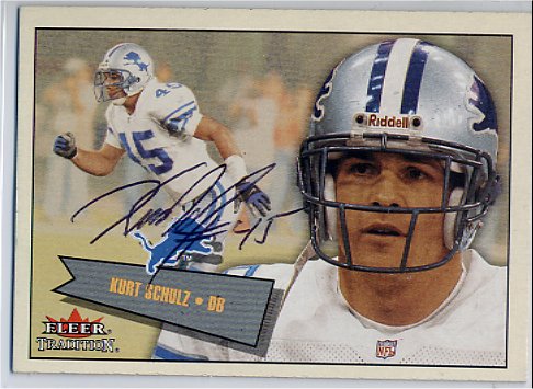 Kurt Schulz - Detroit Lions