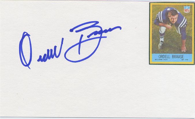 Ordell Braase - Baltimore Colts