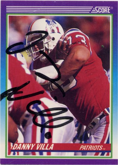 Danny Villa - New England Patriots