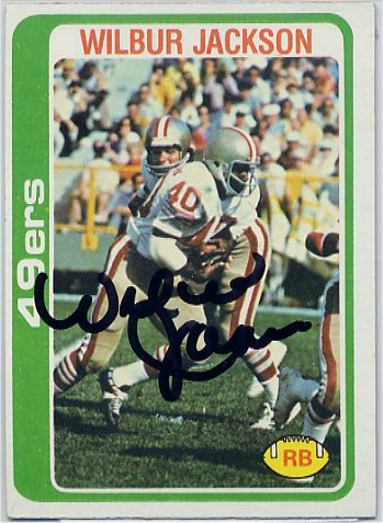 Wilbur Jackson - San Francisco 49ers