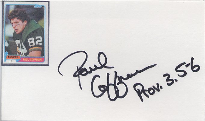 Paul Coffman - Green Bay Packers