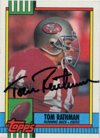 Tom Rathman - San Francisco 49ers