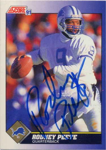 Rodney Peete - Detroit Lions