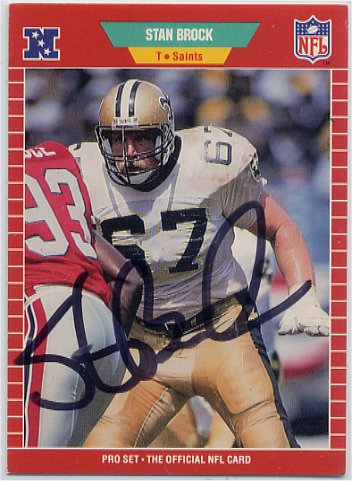 Stan Brock - New Orleans Saints