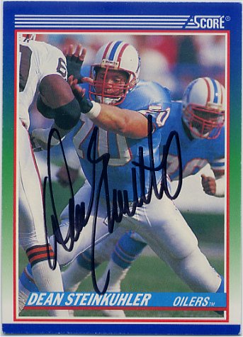 Dean Steinkuhler - Houston Oilers 