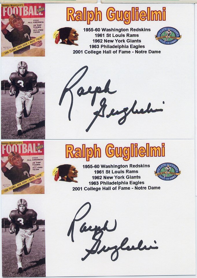 Ralph Guglielmi - Washington Redskins
