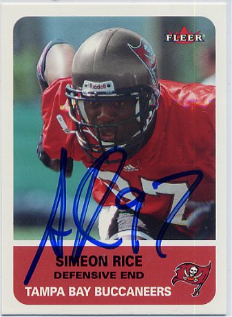 Simeon Rice - Tampa Bay Buccaneers