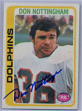 Don Nottingham - Miami Dolphins