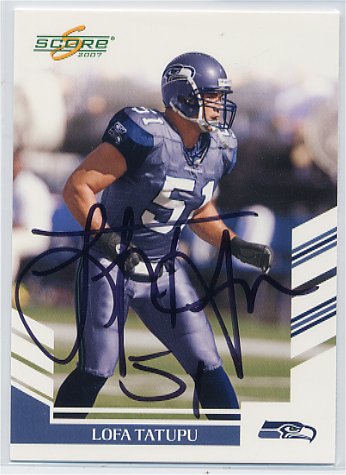 Lofa Tatupu - Seattle Seahawks