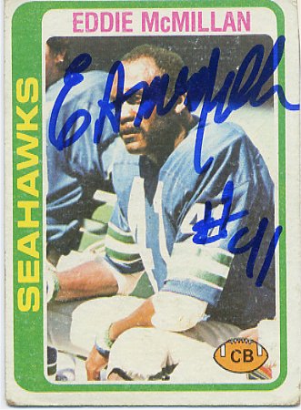 Eddie McMillan - Seattle Seahawks