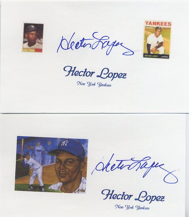 Hector Lopez - MLB New York Yankees