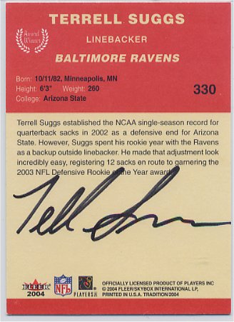 Terrell Suggs - Baltimore Ravens
