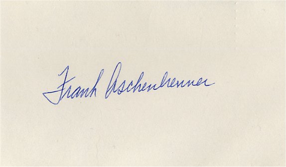 Frank Aschenbrenner - Chicago Hornets