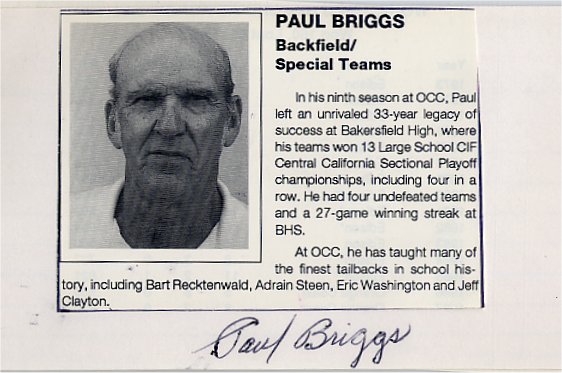 Paul Briggs - Detroit Lions  