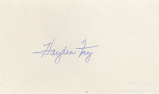 Hayden Fry