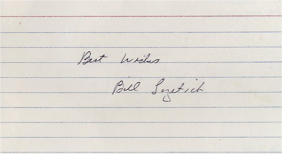 Bill Lazetich - Cleveland Rams