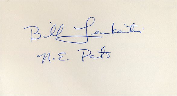 Bill Lenkaitis - New England Patriots